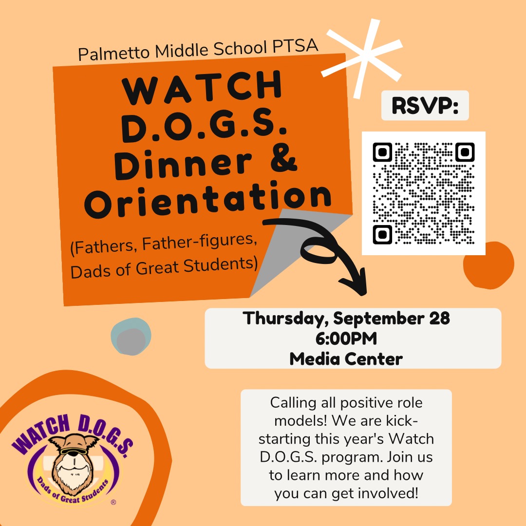 Watch D.O.G.S. Dinner & Orientation (cafeteria)